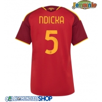 Maglie da calcio AS Roma Evan Ndicka #5 Prima Maglia Femminile 2026-27 Manica Corta